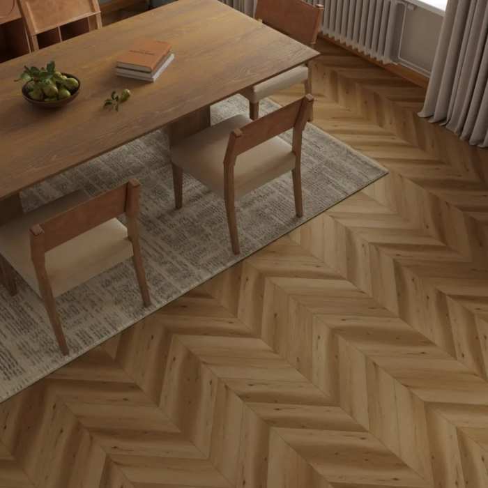 Инженерный ламинат Alpine Floor Signature Obsidian Chevron LF703-27 Дуб Тростниковый №5