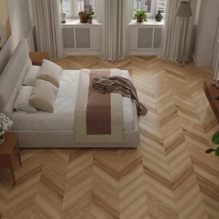 Инженерный ламинат Alpine Floor Signature Obsidian Chevron XL LF703-32 Дуб Жемчужный №2