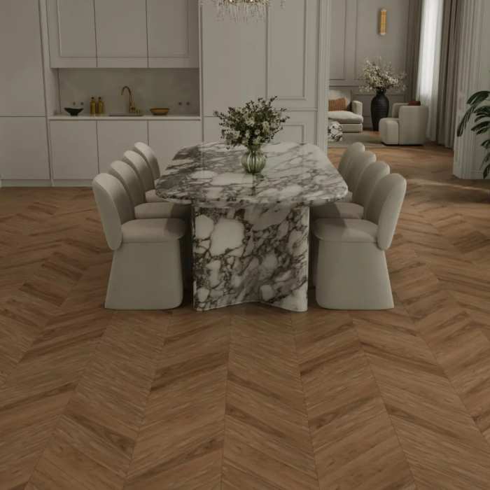 Инженерный ламинат Alpine Floor Signature Obsidian Chevron XL LF703-33 Дуб Корица №2
