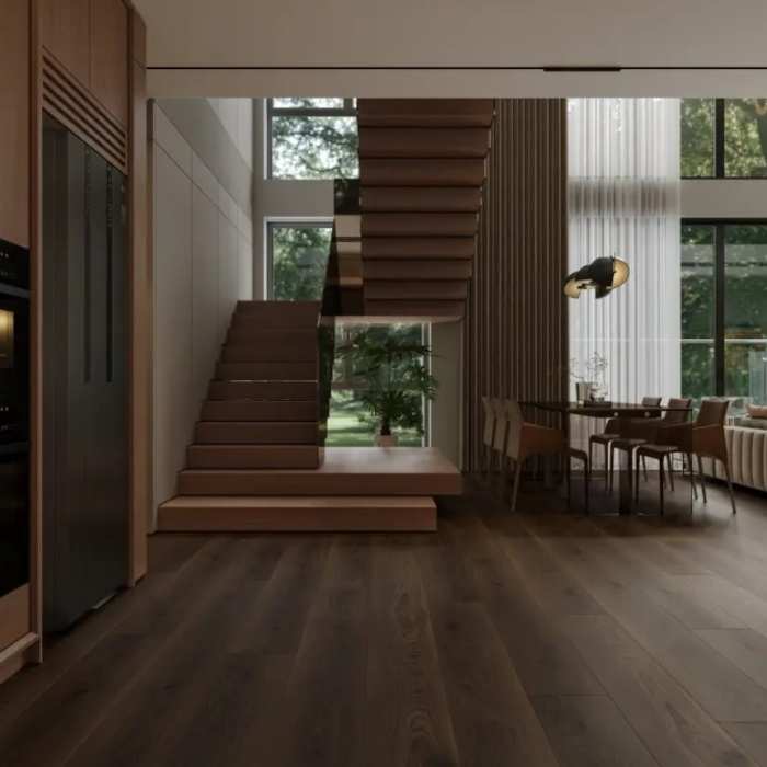 Инженерный ламинат Alpine Floor Signature Obsidian Grand XL LF701-11 Дуб Благородный бордо №3