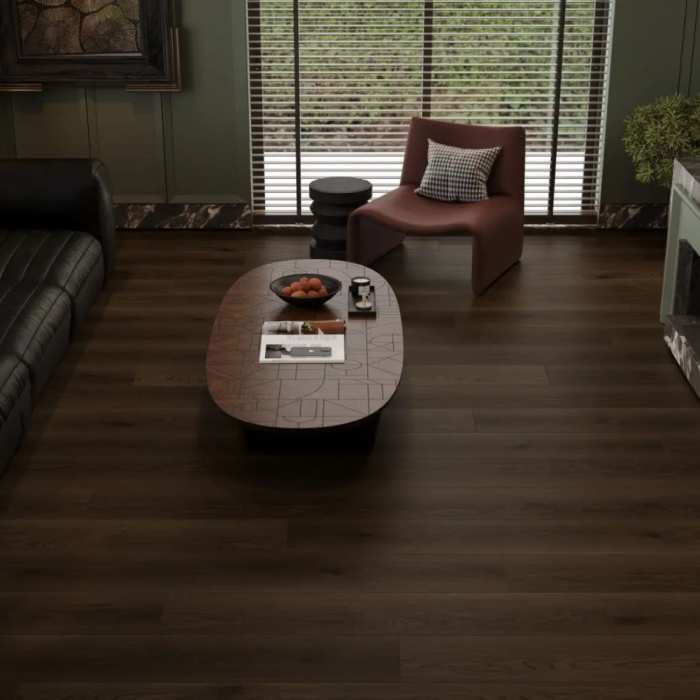 Инженерный ламинат Alpine Floor Signature Obsidian Grand XL LF701-11 Дуб Благородный бордо №4