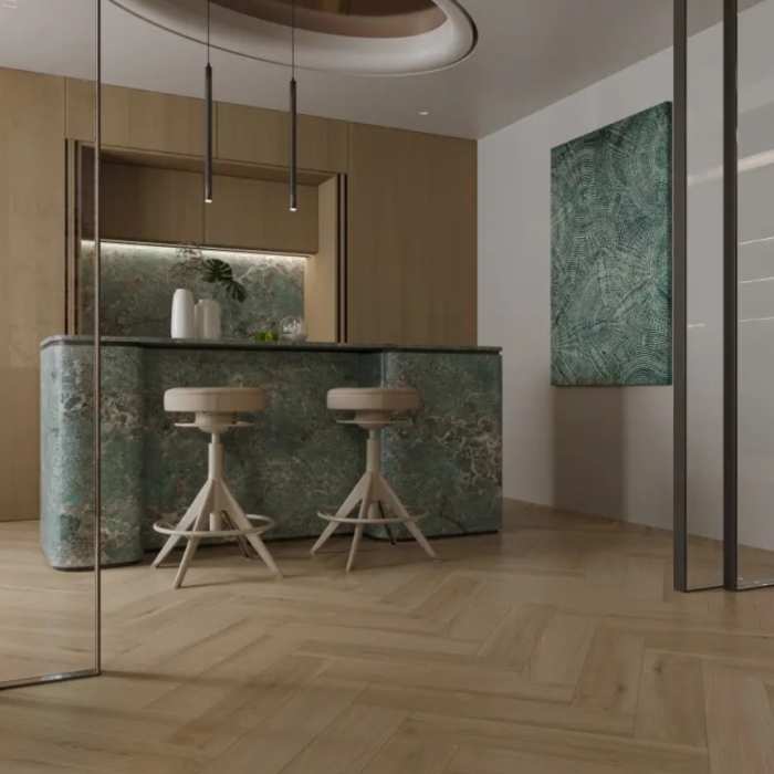 Инженерный ламинат Alpine Floor Signature Obsidian Parquet LF702-21 Дуб Хлопковый №4