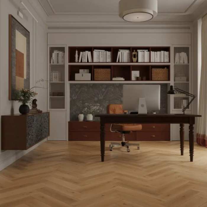 Инженерный ламинат Alpine Floor Signature Obsidian Parquet LF702-22 Дуб Сатин №3