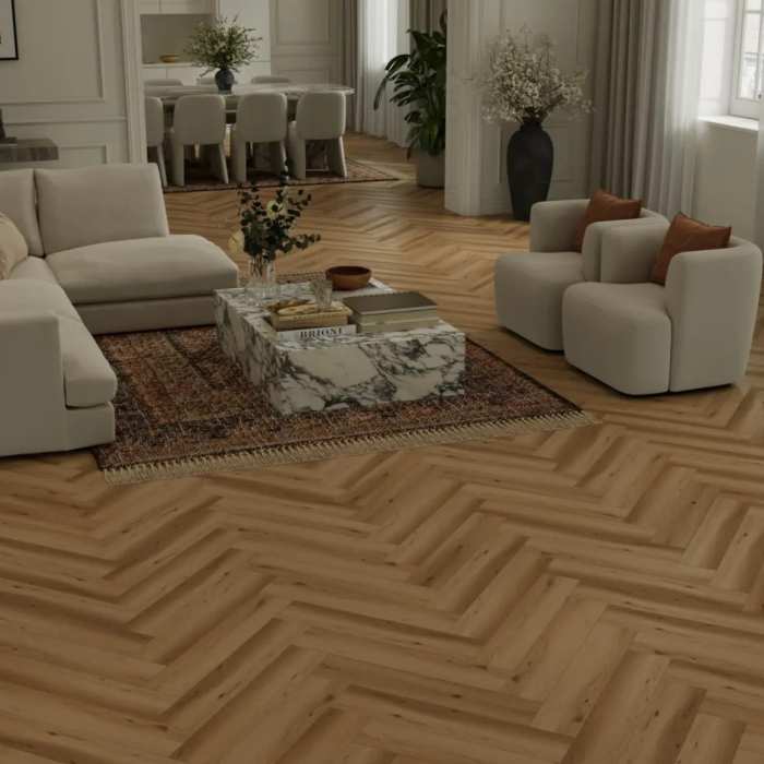 Инженерный ламинат Alpine Floor Signature Obsidian Parquet LF702-24 Дуб Песочный №5