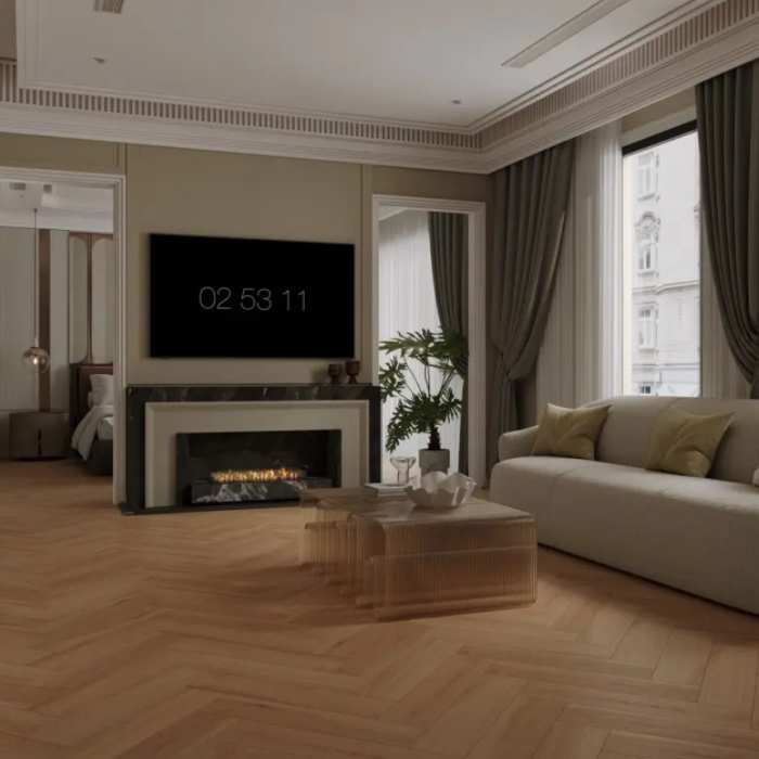 Инженерный ламинат Alpine Floor Signature Obsidian Parquet LF702-26 Дуб Натуральный №2