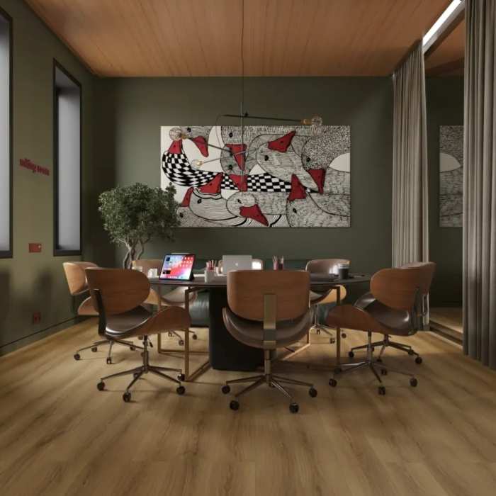 Инженерный ламинат Alpine Floor Signature Obsidian XL LF701-07 Дуб Миндальный