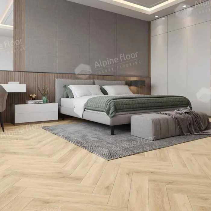 Кварцвиниловая плитка Alpine Floor Parquet LVT ECO 16-24 Дуб Ригель №4