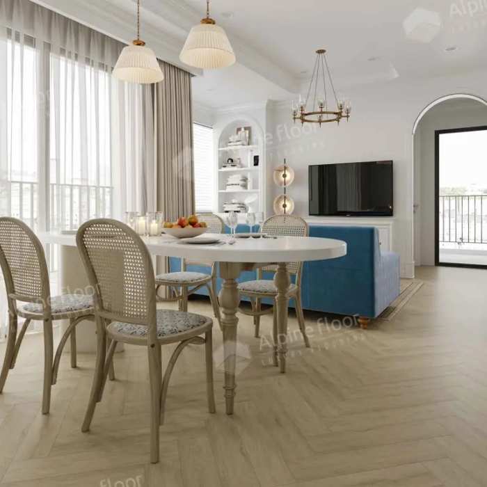 Кварцвиниловая плитка Alpine Floor Parquet LVT ECO 16-25 Дуб Денеб №2