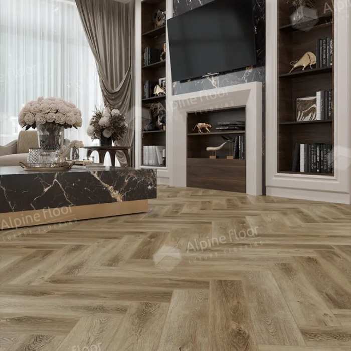 Кварцвиниловая плитка Alpine Floor Parquet LVT ECO 16-35 Дуб Целата №3