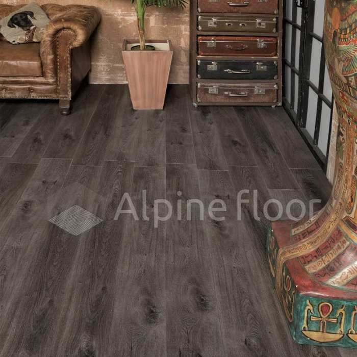 Кварцвиниловая плитка Alpine Floor Premium XL ECO 7-11 ABA Дуб торфяной №6