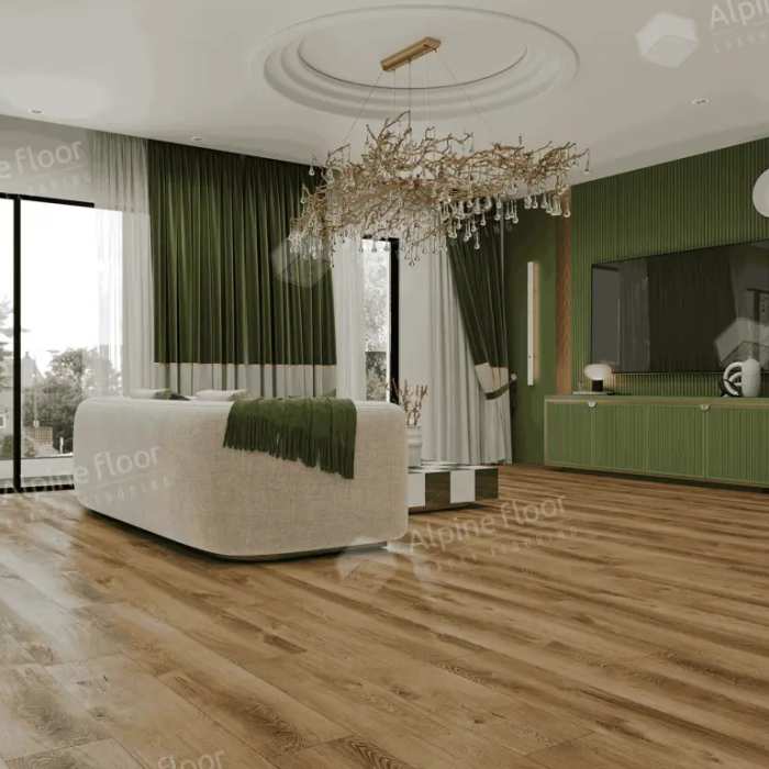 Кварцвиниловая плитка Alpine Floor Premium 12 WPC ECO 24-7 Дуб Карте