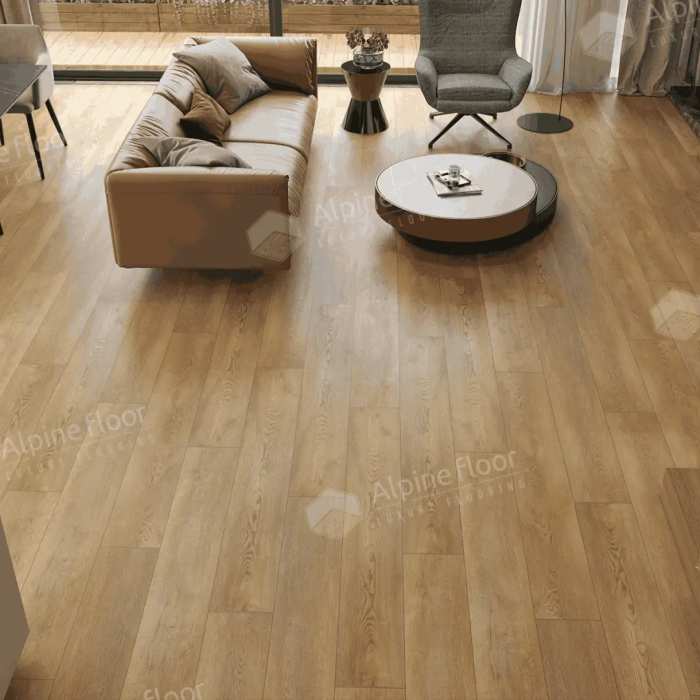 Кварцвиниловая плитка Alpine Floor Premium 12 WPC ECO 24-2 Дуб Модерн №4