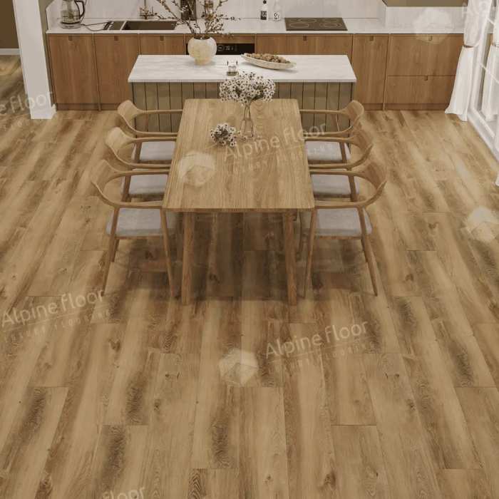 Кварцвиниловая плитка Alpine Floor Premium 12 WPC ECO 24-6 Дуб Дюна №4