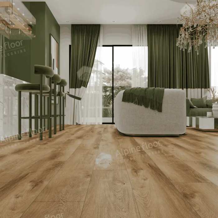 Кварцвиниловая плитка Alpine Floor Premium 12 WPC ECO 24-7 Дуб Карте №3