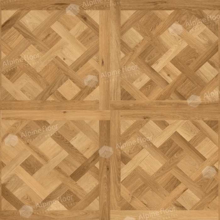Каменно-полимерная SPC плитка Alpine Floor Parquet Sirocco ECO 25-2 Лувр
