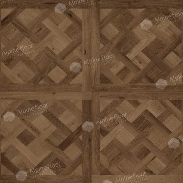 Каменно-полимерная SPC плитка Alpine Floor Parquet Sirocco ECO 25-3 Елисейские поля