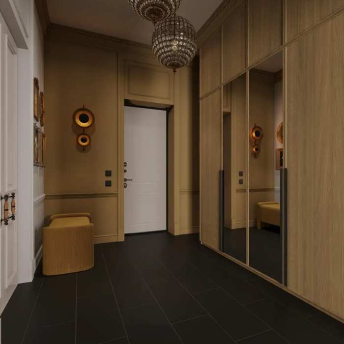 Ламинат Alpine Floor Stone Mood LF402-01 Черный Монохром