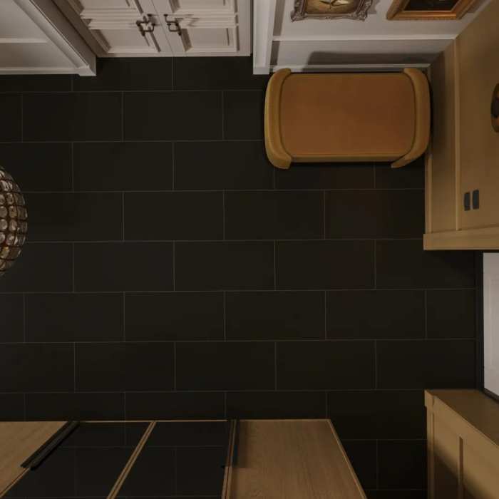 Ламинат Alpine Floor Stone Mood LF402-01 Черный Монохром №2