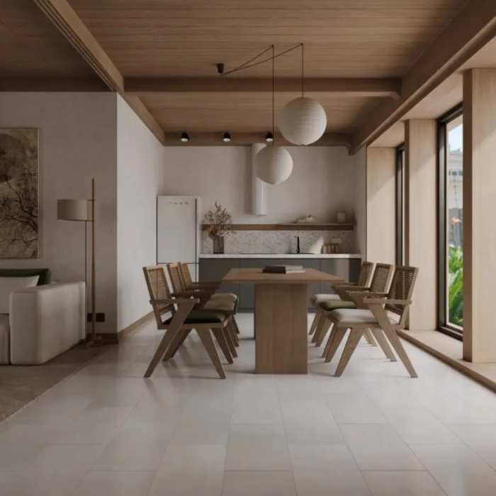 Ламинат Alpine Floor Stone Mood LF402-06 Белый Бетон