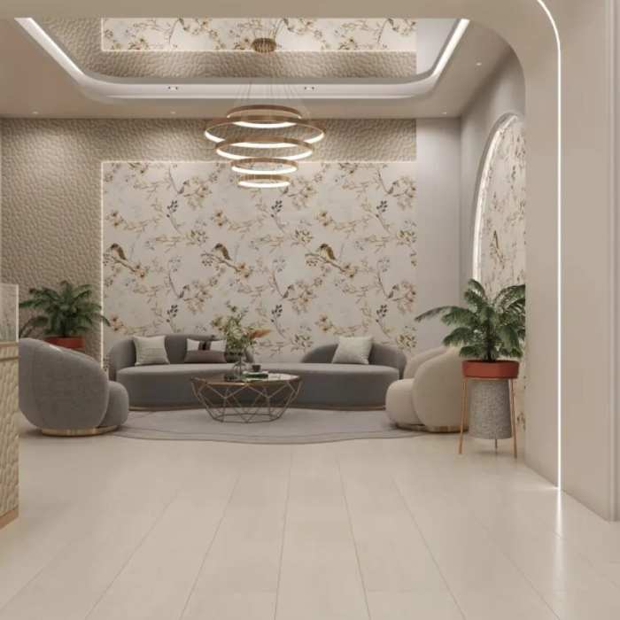 Ламинат Alpine Floor Stone Mood LF402-07 Травертин Макадамия №4