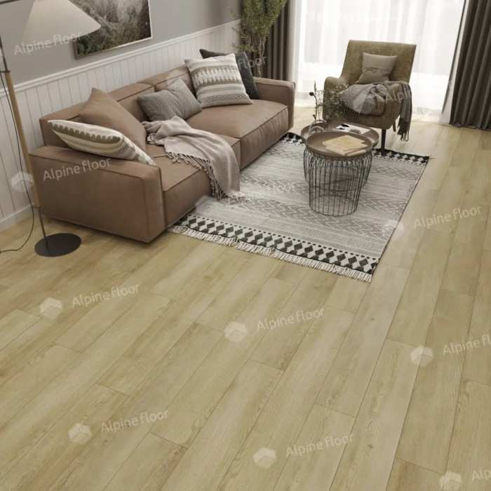 Кварцвинил Alpine Floor Ultra ECO 5-33 Дуб Старинный №4