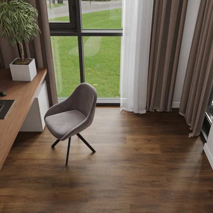 Кварцвиниловая плитка ПВХ Alpine Floor Ultra ECO 5-40 Дуб Казимир №4