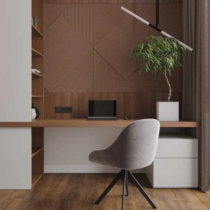 Кварцвиниловая плитка ПВХ Alpine Floor Ultra ECO 5-40 Дуб Казимир №3