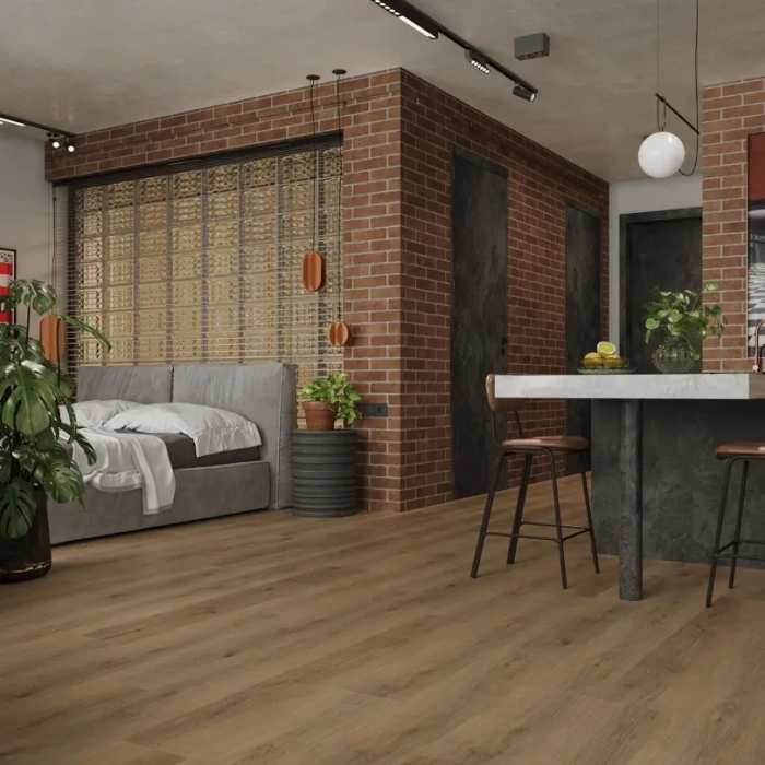 Кварцвиниловая плитка ПВХ Alpine Floor Ultra ECO 5-41 Дуб Рейсдал №3