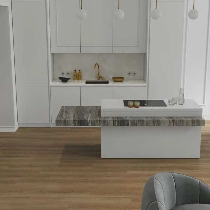 Кварцвиниловая плитка ПВХ Alpine Floor Ultra ECO 5-42 Дуб Фридрих №4