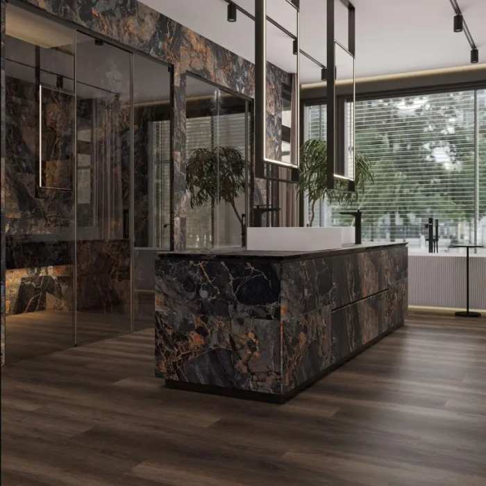 Кварцвиниловая плитка ПВХ Alpine Floor Ultra ECO 5-43 Дуб Левитан №3