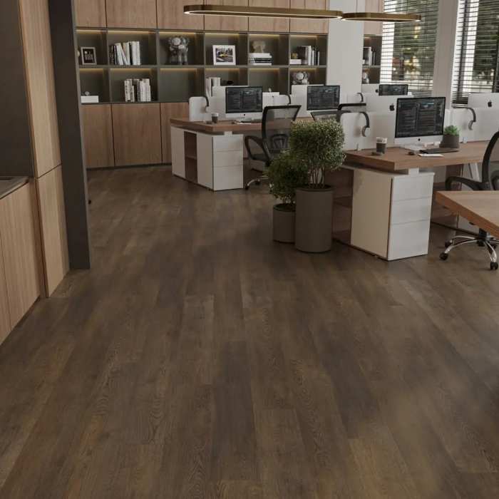Кварцвиниловая плитка ПВХ Alpine Floor Ultra ECO 5-45 Дуб Гоен №4