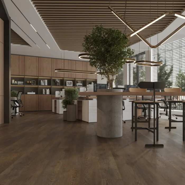 Кварцвиниловая плитка ПВХ Alpine Floor Ultra ECO 5-45 Дуб Гоен №3