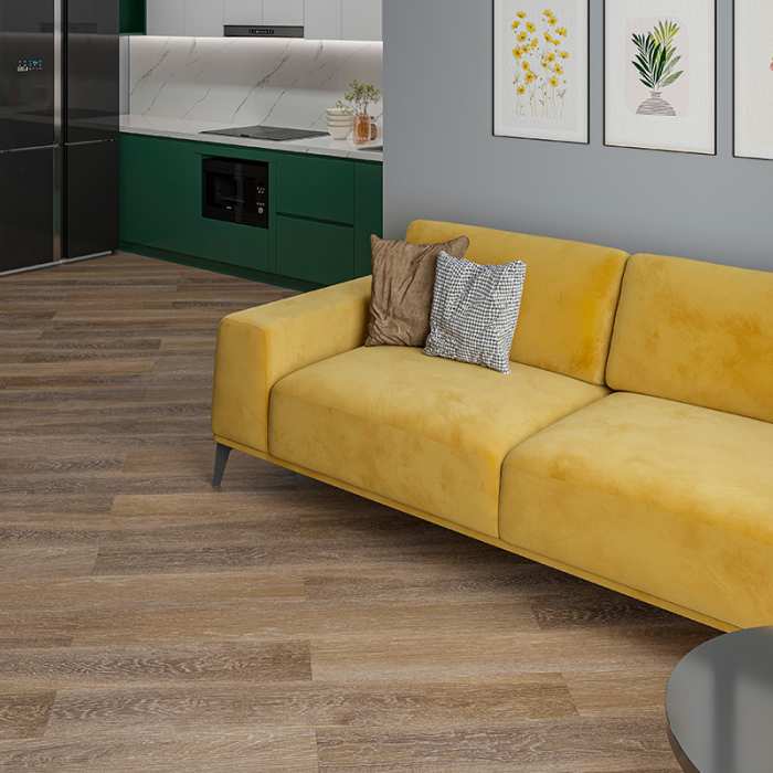 Кварцвиниловый ламинат Alta Step Excelente Дуб Базальтовый SPC6614 №4