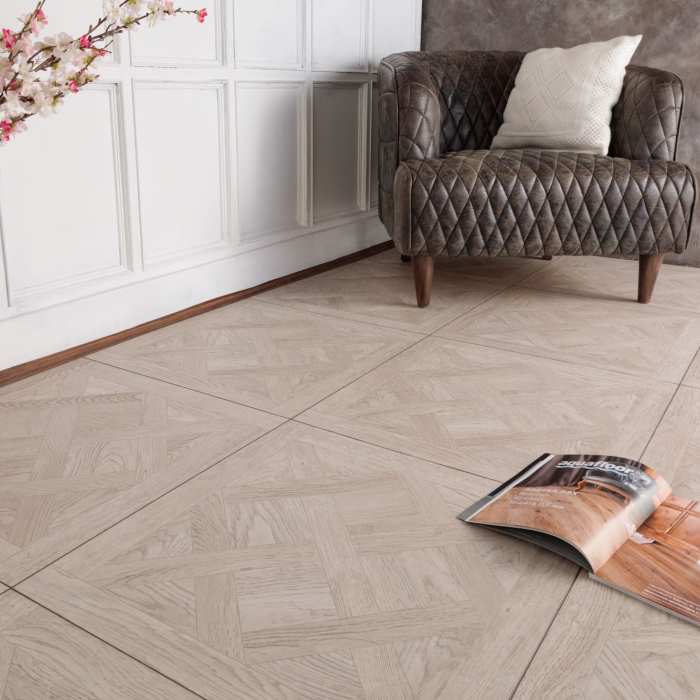Кварцвиниловая LVT плитка Aquafloor Versailles Glue AF7001VS №2