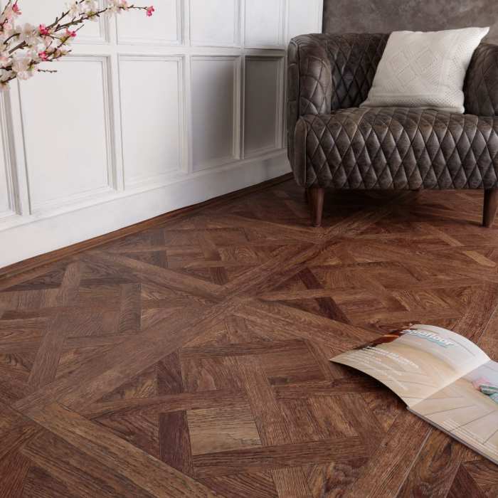 Кварцвиниловая LVT плитка Aquafloor Versailles Glue AF7005VS №2