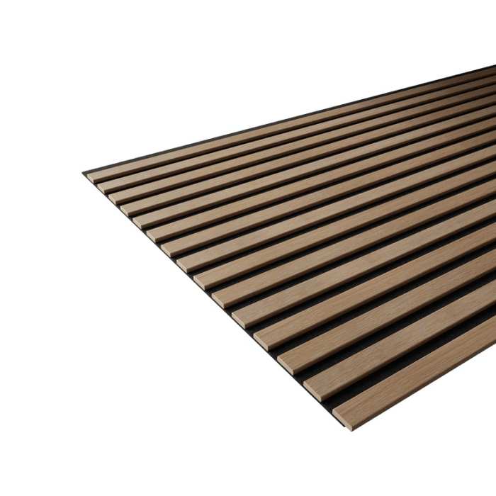 Акустическая панель Artiva FLEX AFL005 Ясень Тирамису 1200×600 мм рейка 25х6 мм №3