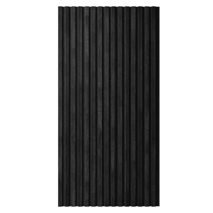 Акустическая панель Artiva FLEX AFL006 Дуб Графит 1200×600 мм рейка 25х6 мм №3