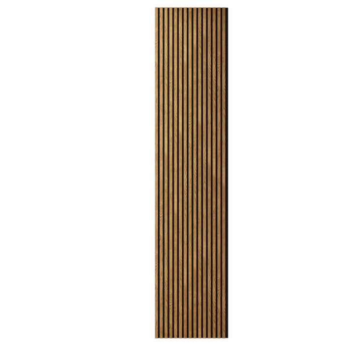 Акустическая панель Artiva FLEX AFL011 Дуб Золотой 2750×600 мм рейка 25х6 мм №3