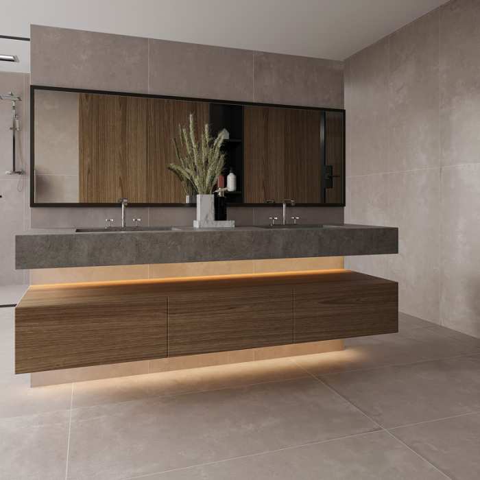 Керамогранит Buono Ceramica B4481M Beton Taupe Mat