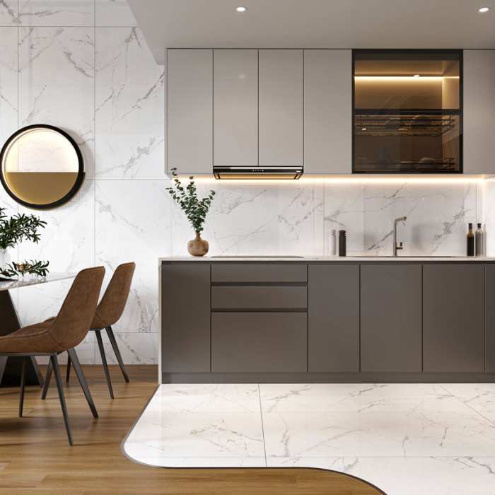 Керамогранит Buono Ceramica Marble M4400P Statuario Alba Glossy