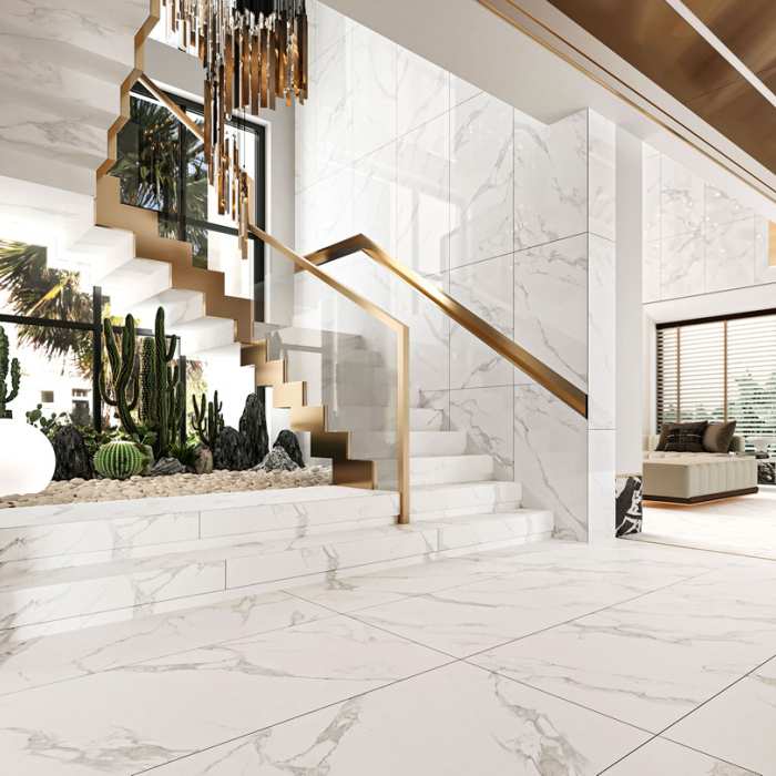 Керамогранит Buono Ceramica Marble M4402P Carrara Anita Glossy