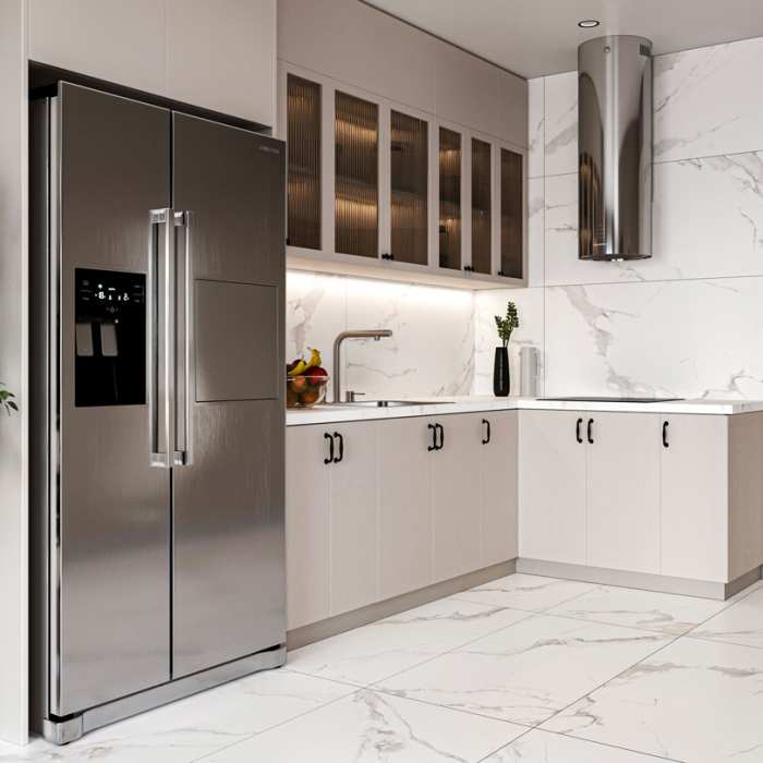 Керамогранит Buono Ceramica Marble M4404C Statuario Adele Carving