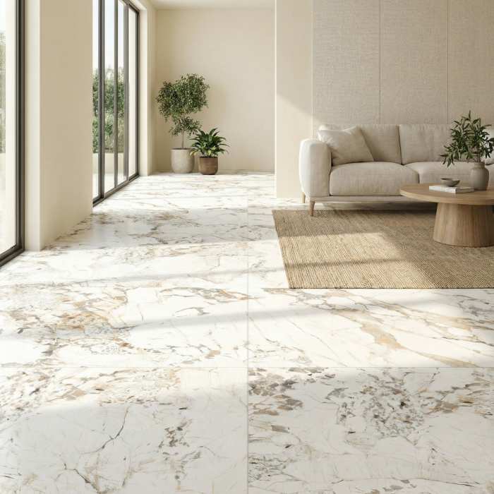 Керамогранит Buono Ceramica Marble MVL4416P Quarzito Patagonia Glossy