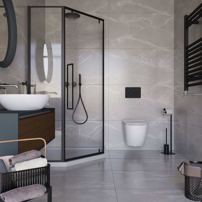 Керамогранит Buono Ceramica SOVL4708V Soft Grey Stone Satin Carving №3