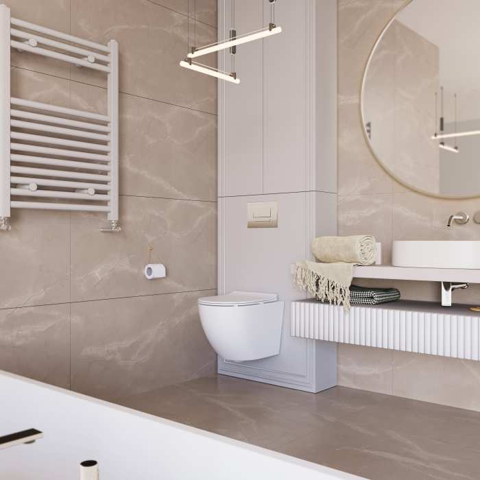 Керамогранит Buono Ceramica SOVL4709V Soft Beige Stone Satin Carving №3