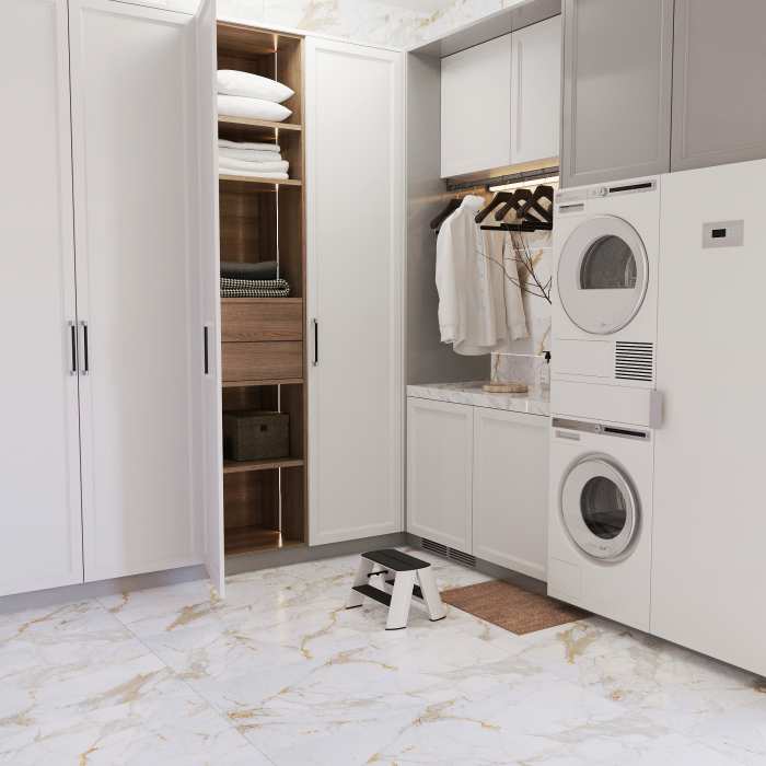 Керамогранит Buono Ceramica SOVL4713S Marble Creamy Pie Satin