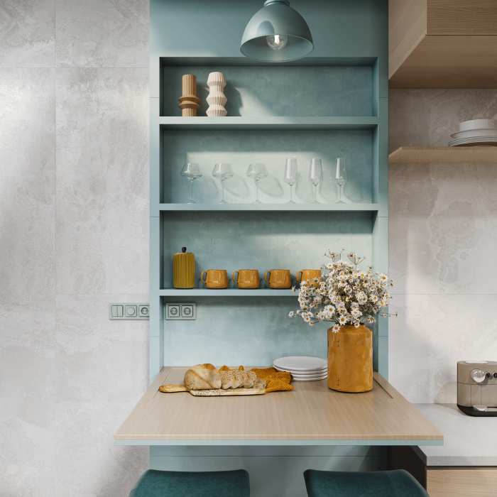 Керамогранит NT Ceramic NTTVL99822ME Axion Metalia Snow