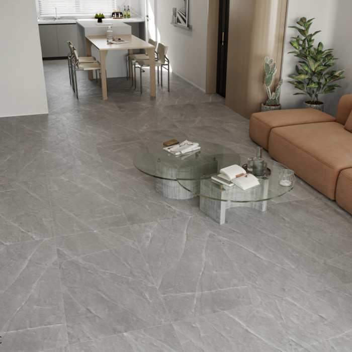 Керамогранит NT Ceramic Granite NTT99617M Limestone Grey Structura №2