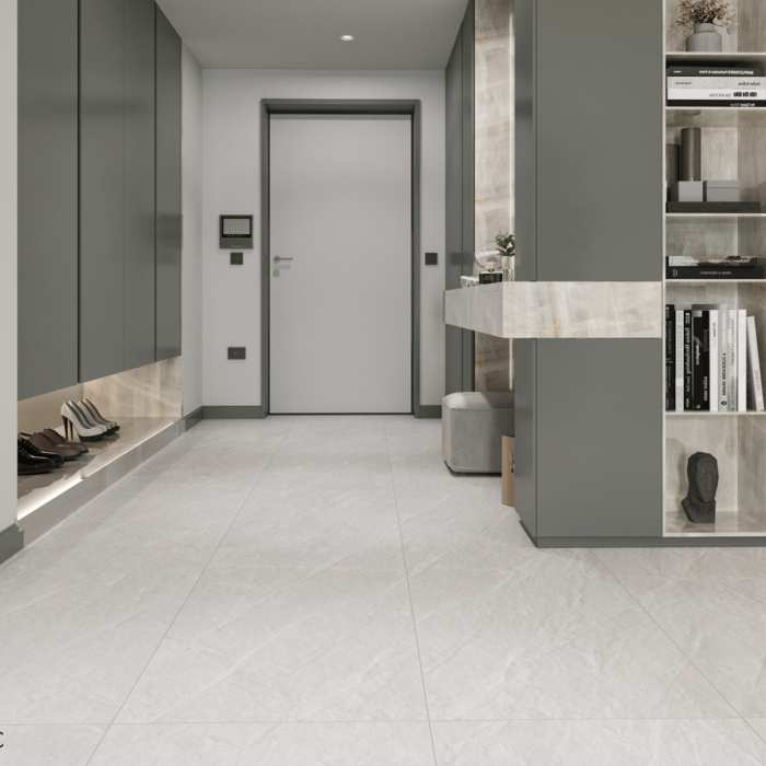 Керамогранит NT Ceramic Granite NTT99618M Limestone White Structura