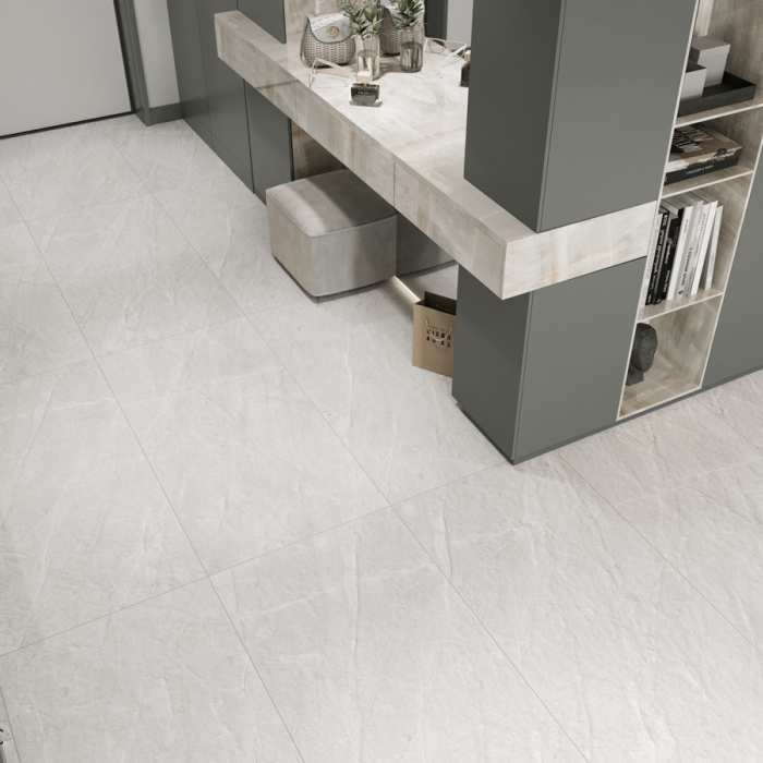 Керамогранит NT Ceramic Granite NTT99618M Limestone White Structura №2